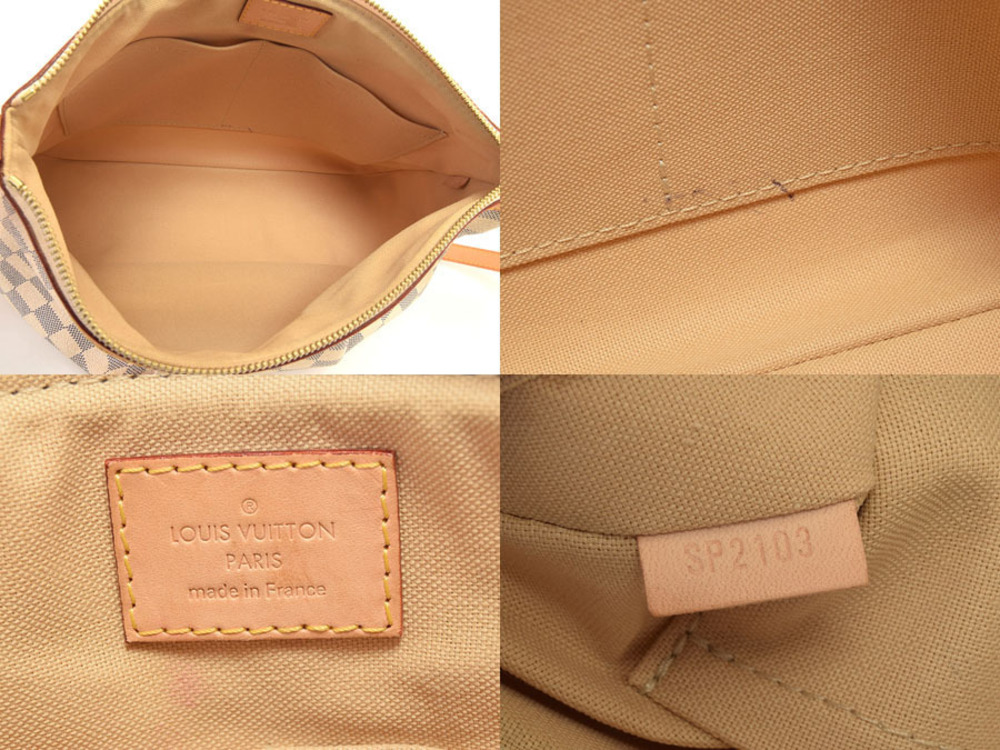 Louis Vuitton Azur White Siracusa - Picture 9 of 11